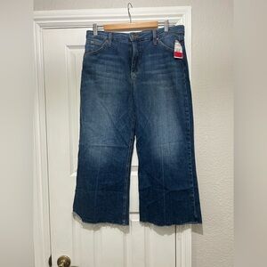 Joe's Jeans Dark Blue Wide Leg Denim